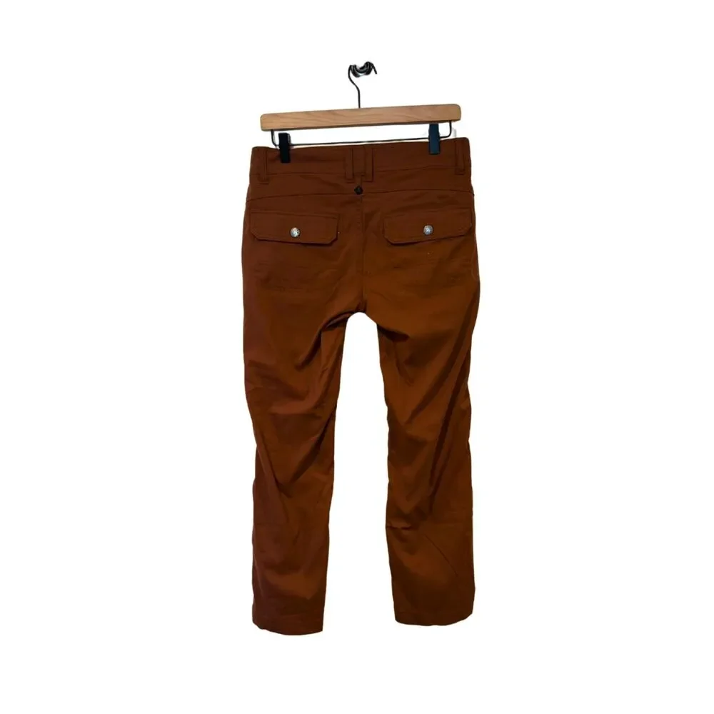 Prana Brown Halle Straight Women's Pants Size 6 - Picture 2 of 5